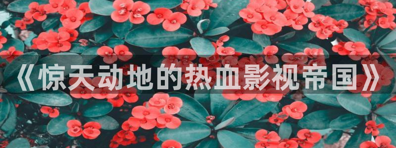 超碰在线caopo：《惊天动地的热血影视帝国》